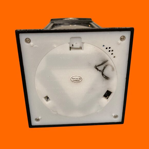 Halloween Retro Phone Booth Snow Globe Witch Pumpkin Lights Up Swirls Snow - Picture 8 of 8